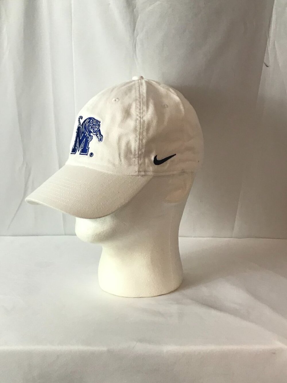 Nike Memphis State University Curved Bill Adjustable Back Sport Cut Cap/Hat